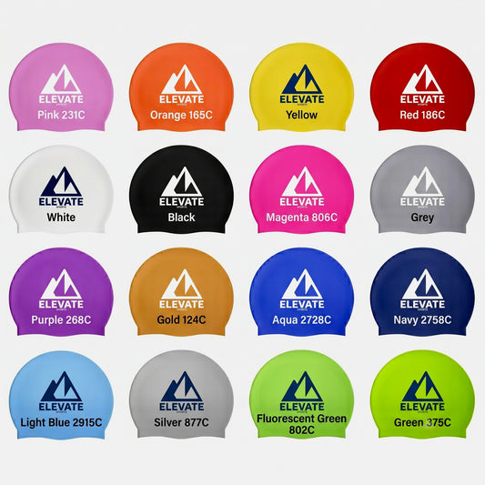 Custom Flat Silicone Swim Cap