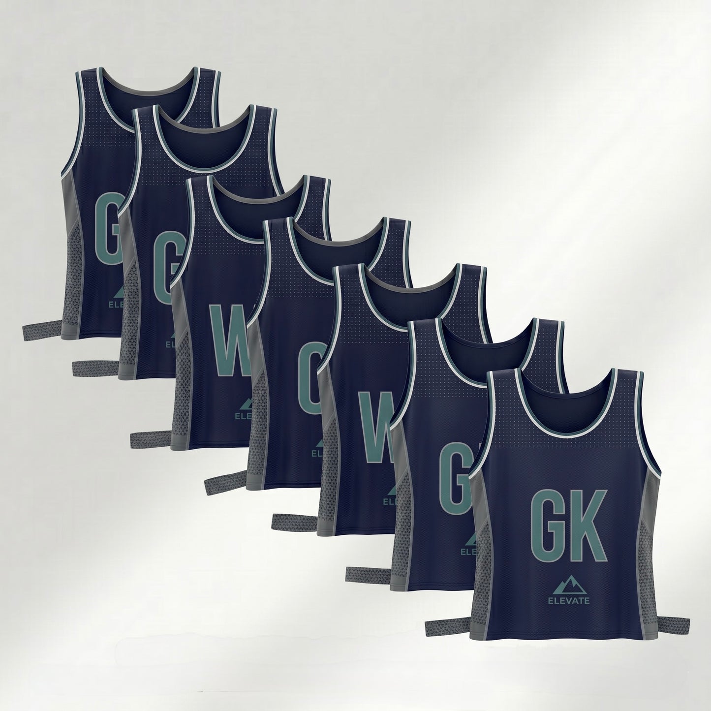 Custom Netball Training Bibs